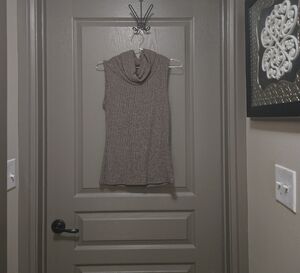 Brown Cowl Neck Sweater for Cozy Comfort